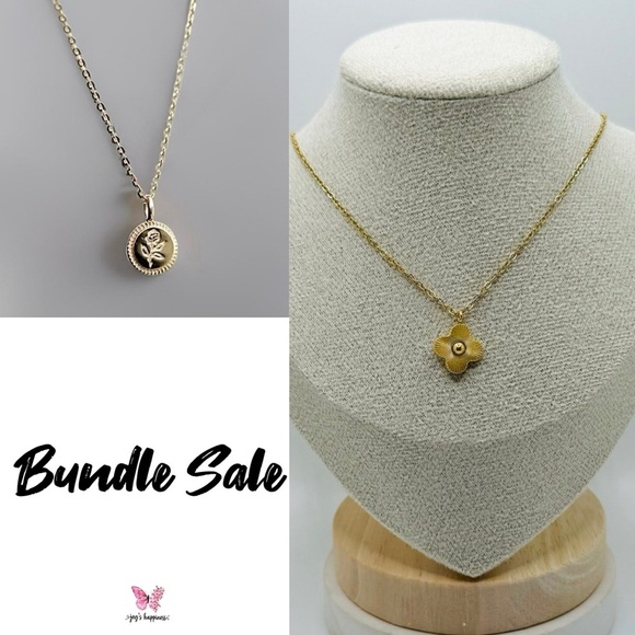 Necklace Bundle Set Floral Edition - Picture 1 of 8